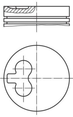 Motor Piston Segman Partner-berlıngo1.9 Dzl Dw8 82.20 Çap 0.60 - 0628.J2-6606401