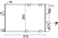 Klima Kondenseri Astra G-zafıra 1.2 16v-1.4 16v-1.6 16v-1.8 16v-2.0 16v 540x380 X16 - 1850055-93170621-1850074-24431901