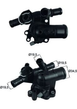 Termostat Komple 89c Lgn Iı-ııı 2.0 05 Mgn Iı 2.0dci 05 Latıtude 2.0dci 11 Qashqaı 1.5-2.0dci 07 - 8200907234-8200801570-8200801571