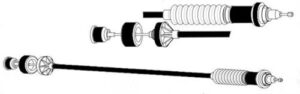 Debriyaj Teli Partner-berlıngo Dw8b 03-08 X - 2150.CX-9661239180-2150.CS