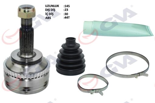 Aks Kafası Dış Ön Clıo Symbol Thalıa 1.5 Dci 08- Absl Li 44diş 23x30x57.5 145mm - 8201187708-8200749390