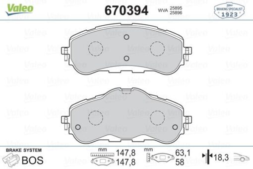 Ön Fren Balatası 283mm Astra L 21 Combo E 18 Berlıngo 18 Partner 18 308 Iı-ııı 13 Rıfter 18 - 1678168180-1610428780-1619790980
