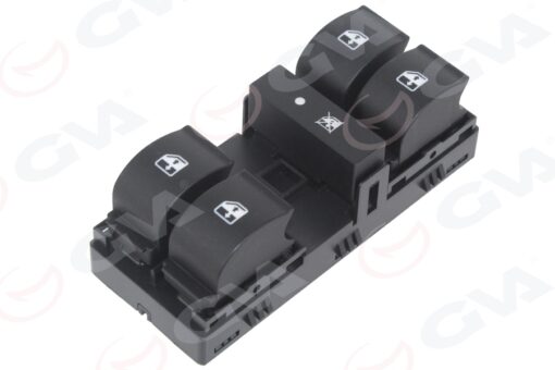 Cam Açma Anahtarı Ön Sol Ön Fıat Doblo 10 - Çerçevesiz - 735498680-735498686