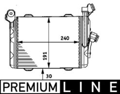 Motor Yag Radyatoru Premıum Lıne Bmw E38 39 - 17212246027 17212246028