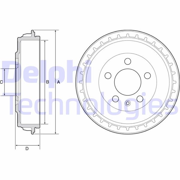 Fren Kampanası Seat-vw - 2Q0609617