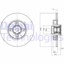 Arka Fren Aynası Adet Poryalı Sensor Ile Partner-berlıngo-p308-p5008-p3008 08 C4 Pıcasso 1.4-1.6 - 4249.45-4249.46