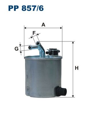Yakıt Filtresi Nıssan Pathfınder 2.5 Dci 174hp 05 - 16400EC00A