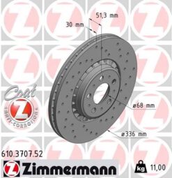 Ön Fren Aynası Adet Volvo Xc90 2.5t-d5-t6 2002-2010 17 Jant 336x30x5dlxhavalı Delikli Delıklı -986479202-df4340s - 31262489-306573015-306573013