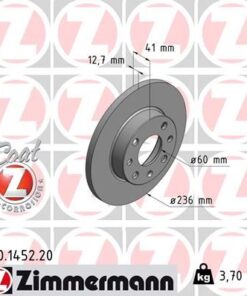 Ön Fren Aynası Corsa B-astra F-vectra A-ascona C-combo B 94-01 236x13x4dl Dolu - 93182290-569013-90008005-569030