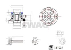 Ön Teker Poryası Astra K 15 22 - 13517459-13510543-13580304