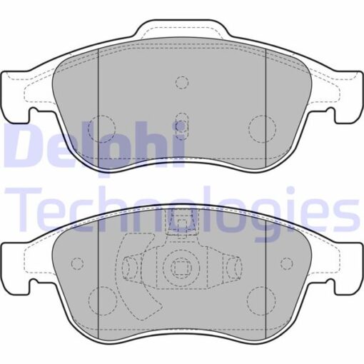 Ön Fren Balatası Megane Iıı 09 Scenıc Iıı 09 Fluence 10 Duster 10 Lodgy 12 Captur I 13 1.5 Dcı 1.6 16v - 410A12582R-410600379R-410605961R