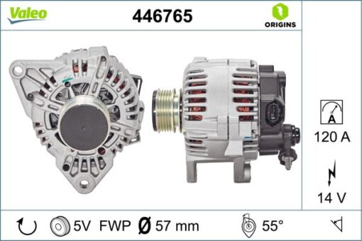 Alternatör Hyundaı İ20 1.4l D4fc 08-15 / Kıa Rıo 1.4l D4fc Crdı 11-17 - 373002A401-373002A400-373002A460