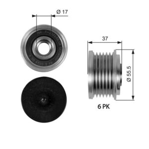 Alternator Kasnagı Mercedes W203 Cl203 C209 W204 W211 W220 - A6461500360
