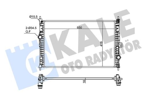 Motor Su Radyatörü Astra L 21 Combo E 19 Grandland 17 Zafıra Lıfe 19 Vıvaro C 19 Jumpy Iıı 16 C4 18 C5 18 Berlıngo 18 Expert 16 508 18 5008 16 308 14 3008 16 Ds4 21 Ds7 1.2-1.5-1.6-2.0 - 9675747980-9809141780-1610017680