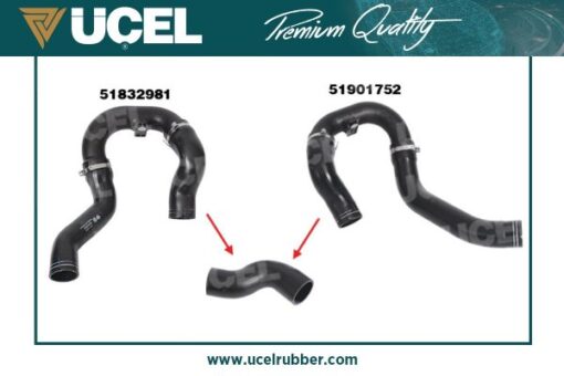Turbo Hortumu Küçük Fıat Doblo Iı 1.3 Mjtd 09 - 51832981