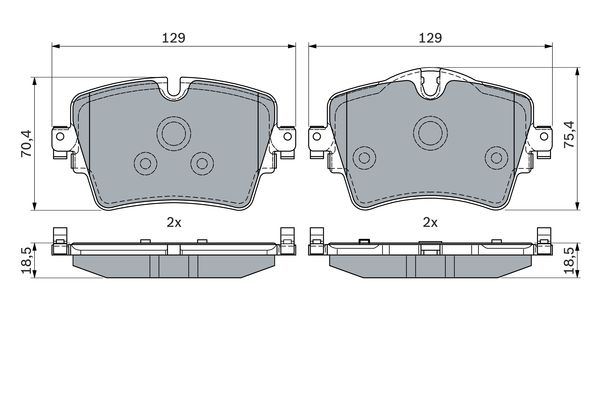 Fren Balatası On Bmw F40 F45 F46 F48 F39 G30 G20 G01 G02 Z4 G29 Mını F60 F54 - 34106898307-34106882418-34116890553