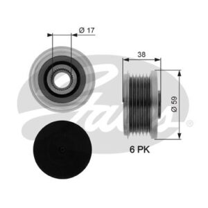 Alternatör Kasnağı Rulmanlı P206-207-307-308-406-407-partner-c2-c3-c4-c5-c8-xsara 1.4-1.6-2.0hdı - 5705.4F-77363468