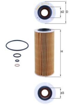 Yag Fıltresı Bmw E46 E90 E60 E92 E93 E63 E64 E65 E83 E70 E71 - 11427788460 11428513377
