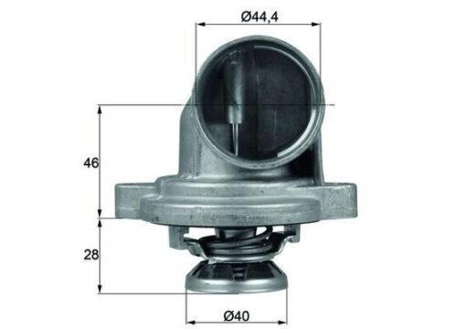 Termostat 80 C Mercedes Vıto Om601 W638 96 03 - A6012030075