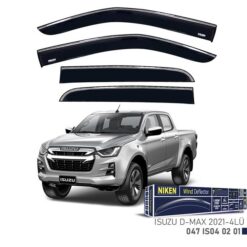 Kromlu Cam Rüzgarlığı Isuzu D-max 2021- 4lü