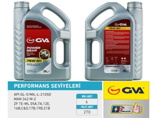 Şanzıman Yağı 75w80 3lt Apı Gl-5 - 75W80