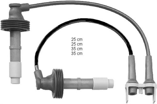 Buji Bobin Kablosu Laguna-safrane Iı 2.0i 16v N7q 95-01 -volvo S40 1.6 1.8 95-99 2.0 95-04 - 7431275284-1275284