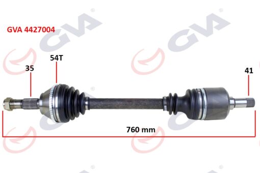 Komple Aks Sol Ducato-boxer-jumper 2.5 D 94-02 18q Abs Li 54diş 762mm - 3272.9K-3272.V5-3272.J7-1487937088