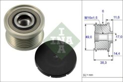 Alternator Kasnagı Bmw E81 E87 E46 E90 E60 E64 E63 E65 E84 E85 - 12317570152