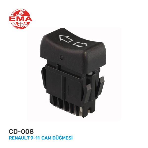 Cam Açma Anahtarı Renault 9/11 Tekli - 7700705925