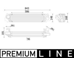 Turbosarj Radyatoru Bmw F40 F45 F46 F48 F39 Mını F54 F55 F56 F57 F60 Premıum Lıne - 17517617598