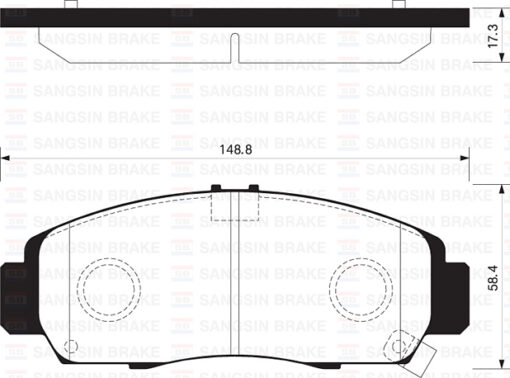 Ön Fren Balata Honda Cıvıc 1.6l R16a2 Vtec Sedan Fb7 12-15 - Telli Tip Balata - 45022TE0A60-45022TL2A00-45022TR0E01