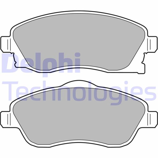 Ön Balata Combo C-corsa C 1.3-1.7 Cdtı 01 Merıva 03 Tıgra 04 - 1605081-93176114-1605974-1605092