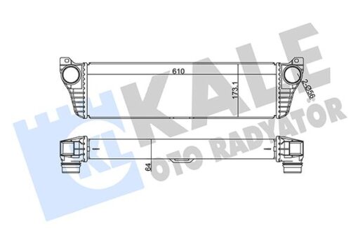 Turbosarj Radyatoru Mercedes Vıto W639 03 - A6395011301