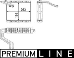 Evaporatör Dıscovery Sport L550 Freelander 2 L359 Range Rover Evoque L538 Premıum Lıne - LR004007-LR009797-LR070870-LR097253