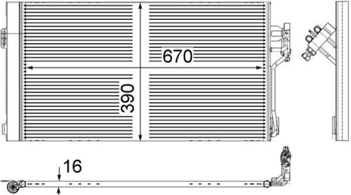 Klıma Radyatoru Mercedes Vıto W639 03 - A6398350070