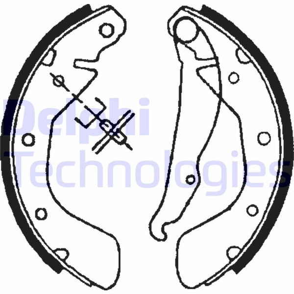 Arka Pabuç Balata Corsa B 3.93-9.00 Corsa C 00-12.09 Tıgra 1.4 1.6 94-00 Astra F 92-9.98 - 1605952-1605041-1605052