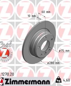 Fren Dıskı Arka Bmw E36 91 98 E46 97 05 - 34216864051
