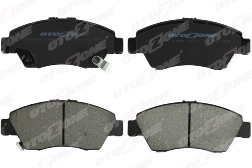 Ön Fren Balata Büyük Tip Honda Cıvıc 1.6l B16a2 Vtec 16v 160hp Ek 96-98 / 1.4l D14 3 Kapı - H/b Es 01-05 Kalınlık : 16.00 Mm Fte Kırmızı Kutu - 45022SR3V01-45022S5AG01-45022S5AE50