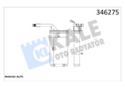 Kalorifer Radyatörü 106 91-96 Saxo 96-03 Ax 91-96 234x138 - 6448.72-6448.75-96090004