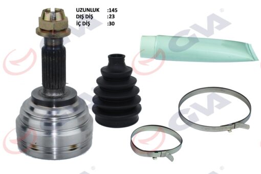 Aks Kafası Dış Ön Megane Iı 02-08 -logan 04-12 1.4/1.6 16v-1.5 Dci Auto/man 23x30x49 145mm - 391018983R-391000153R-391015451R