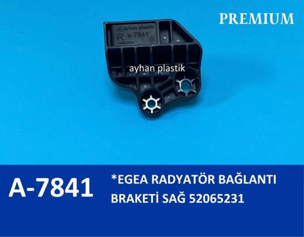 Radyatör Bağlantı Braketi Sağ Egea 21.5 X 19 Cm Poşet - 52065231