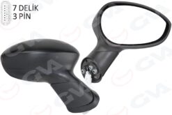 Dış Dikiz Aynası Sağ Grande Punto 05 Lınea 07 Elektrikli 7 Fiş Vm-6156er - 735410429
