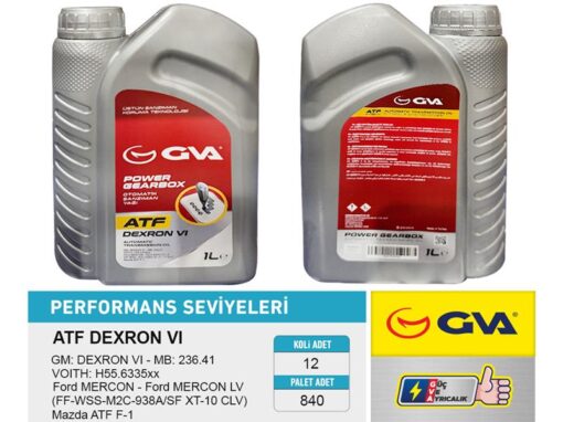 Otomatik Şanzıman Yağı Atf Dexron Vı Kırmızı 1 Lt