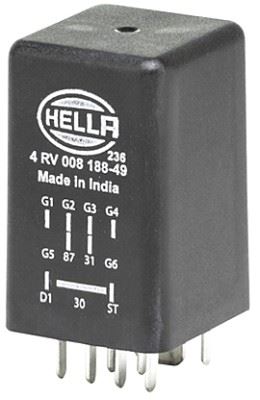 Kontrol Ünitesi Isıtma Bujisi 9 Kutuplu 12v Vw - 038907281B-038907281B-038907281B