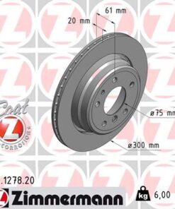 Fren Diski Arka Bmw M5 E34 88 95 E34 V8 4.0 92 96 - 34211165265