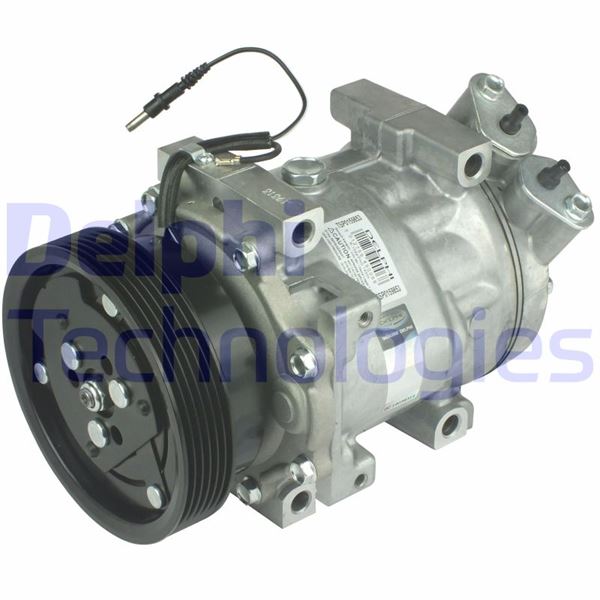 Klıma Kompresoru Dacıa Logan 04 Sandero 08 Duster 10 1.4 K7j 1.5dci K9k 1.6 K4m 12v 6 Kanal 124mm - 6001548723-926000097R-8200866440