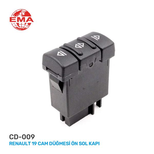 Cam Açma Anahtarı Sol Renault 19 - Master Tekli - 7700817339