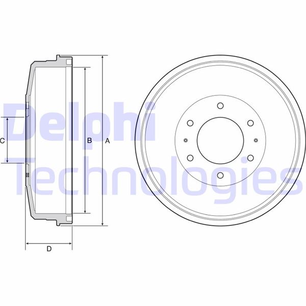 Fren Kampanası Arka L200 - 4615A127-MN102439
