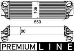 Turbo Radyatoru Bmw B47 N47 N57 F10 F11 F12 F01 F02 F03 F04 Premıum Lıne - 17517812016