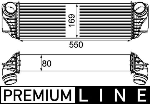 Turbo Radyatoru Bmw B47 N47 N57 F10 F11 F12 F01 F02 F03 F04 Premıum Lıne - 17517812016